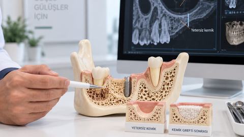 Kemik Yetersizse İmplant Yapılabilir mi? — yazı görseli