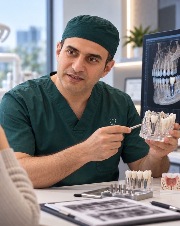 Dental İmplant — tedavi uygulaması görseli
